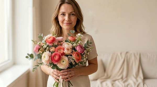 Tulpen und Ranunklen