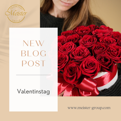 Valentinstagsblumen