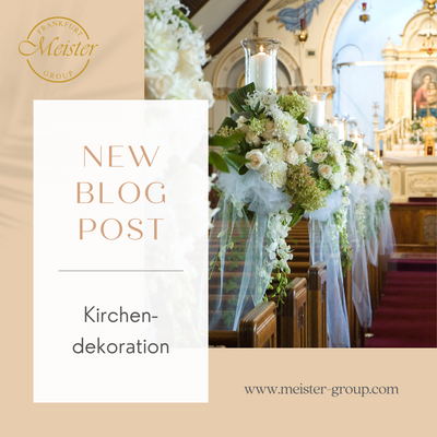 Hochzeitsblumen und Kirchendekoration in Frankfurt: Verzaubern Sie Ihren Tag