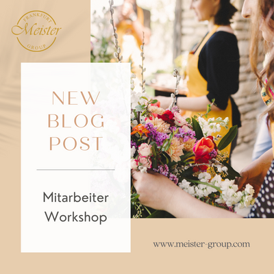 Blumen-Workshops in Frankfurt: Kreatives Teambuilding bei Blumen Meister