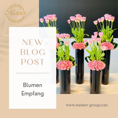 Blumen im Büroempfang: Ästhetik und Produktivität steigern
