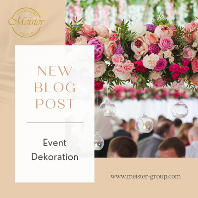 Eventdekoration mit Blumen in Frankfurt: Ein ultimativer Guide