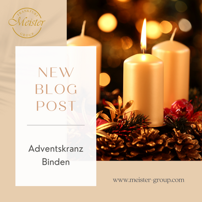 Adventskranz binden in Frankfurt