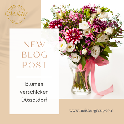 Blumen verschicken in Düsseldorf – persönlich, frisch & am selben Tag mit Blumen Meister