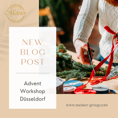 🕯️ Adventskranz binden in Düsseldorf – Kreatives Teamevent für Mitarbeiter & Kunden