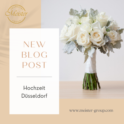 Brautstrauß & Hochzeitsfloristik in Düsseldorf – stilvoll mit Blumen Meister