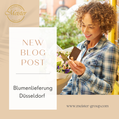 💐 Blumenlieferung in Düsseldorf – Frisch, zuverlässig & stilvoll mit Blumen Meister