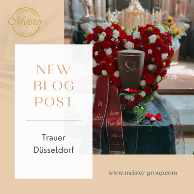 Trauerfloristik Düsseldorf – würdevoll Abschied nehmen mit Blumen Meister