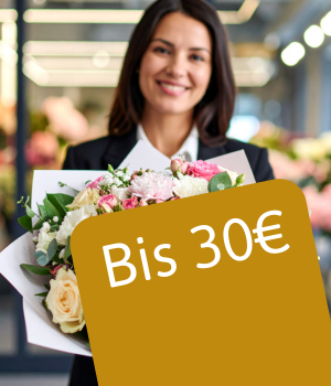 Blumenstrauß bis 30€ – frische Blumen & Geschenke online bestellen