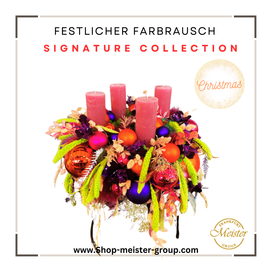 Adventskranz “Festlicher Farbrausch”