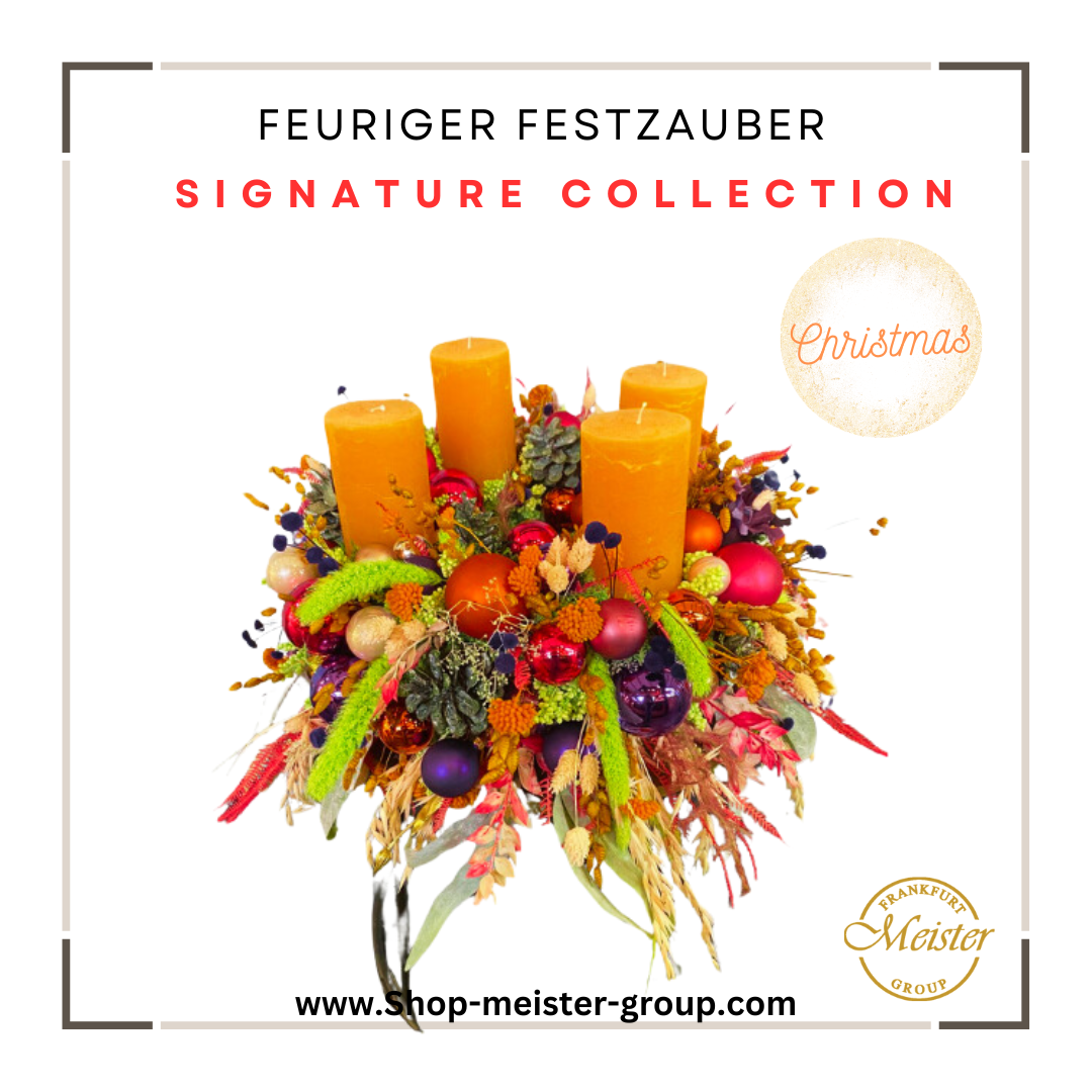 Adventskranz “Feuriger Festzauber”