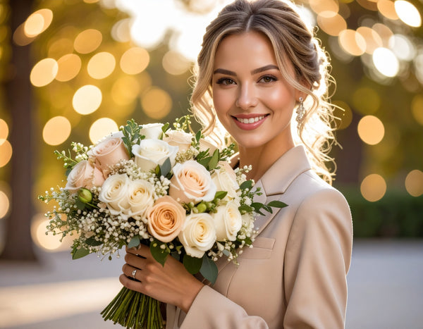 Elegante Brautsträuße - Hochzeit Blumen