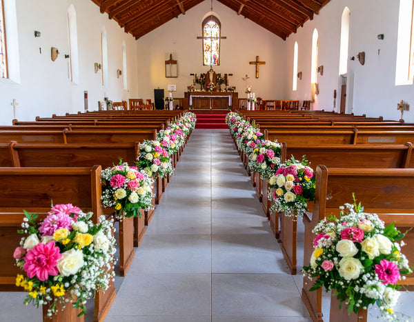 Zeremonie - Hochzeit Blumen