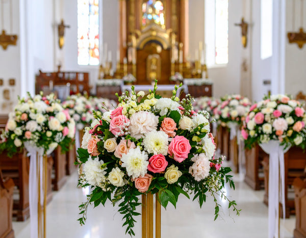 Zeremonie - Hochzeit Blumen