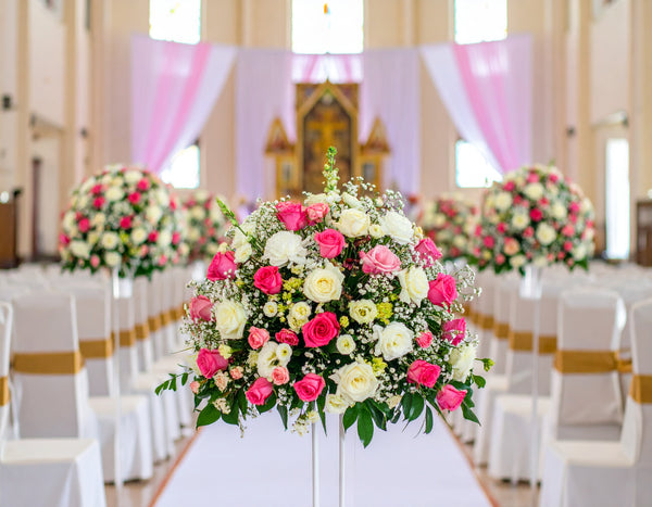 Zeremonie - Hochzeit Blumen