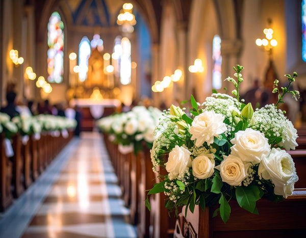 Zeremonie - Hochzeit Blumen
