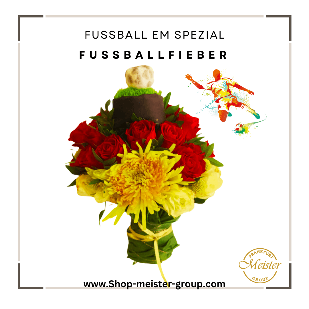 Blumenbouquet "Fußballfieber zur EM" - Meister Group Frankfurt
