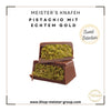 Meister’s Knafeh Chocolate - PISTACHIO mit echtem Gold