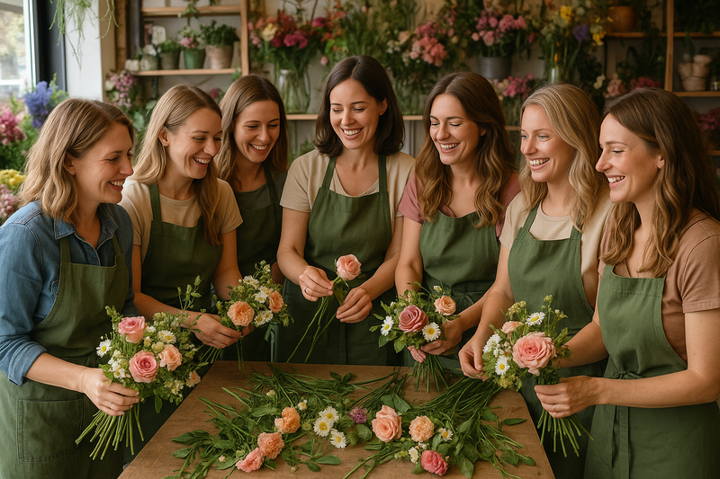 Blumen-Workshop in Düsseldorf