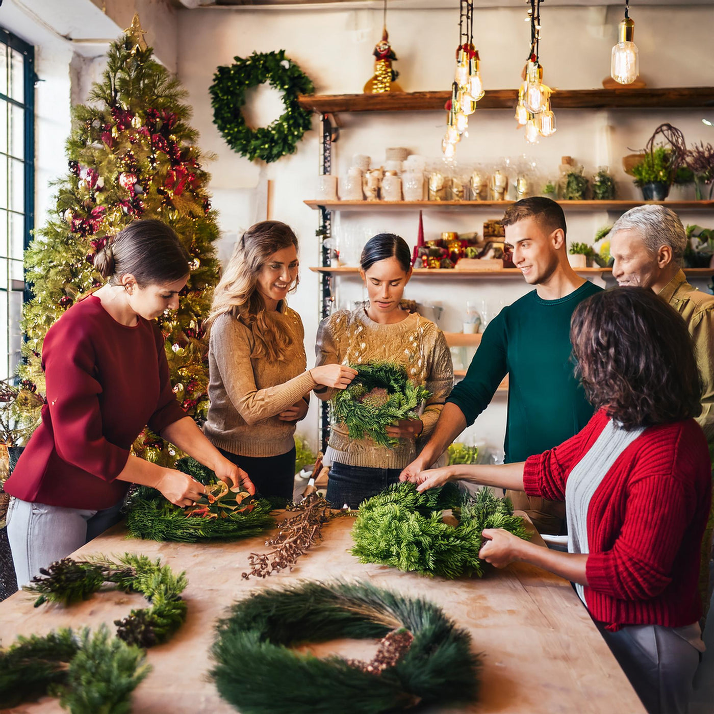 Advent Team - Blumen Workshop – Das Exklusive Teamevent oder Kundenevent