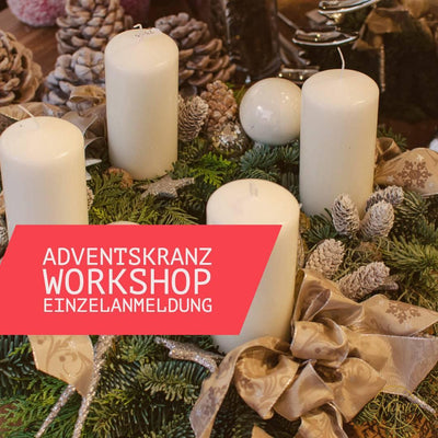 Advent Blumen Workshop Einzelanmeldung - Meister Group Frankfurt