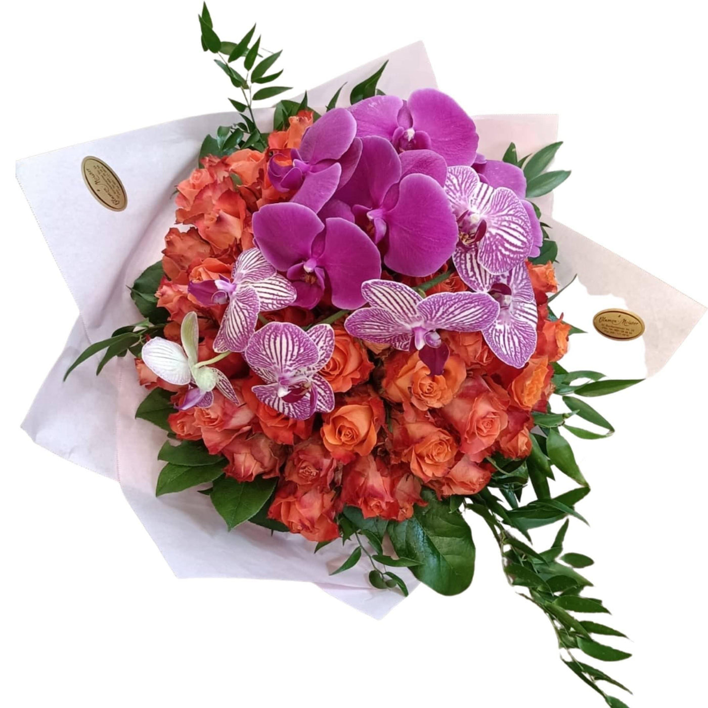 Cymbidium Traum mit Kenia Rosen - Meister Group Frankfurt