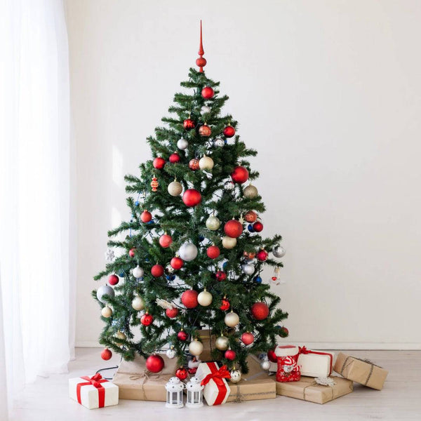 Geschmückter Weihnachtsbaum Düsseldorf Bilk