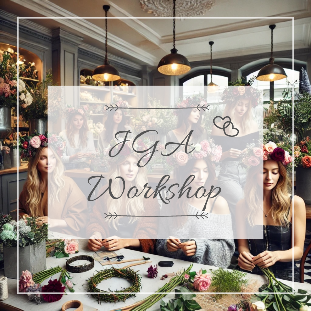 Junggesellin Abschied Haarkranz Workshop 6-8 Personen