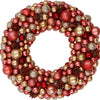 KRANZ Rot "FESTIVITY" 25cm
