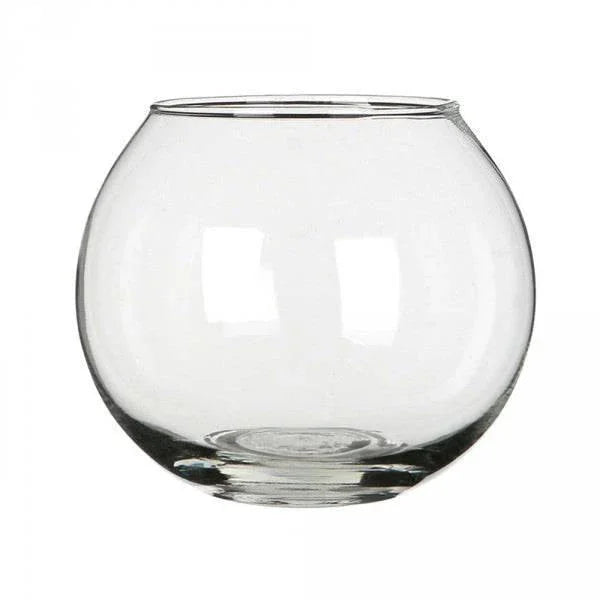 Runder Glasvasen für Blumensträuße – ideal als Blumenvase oder Dekoobjekt