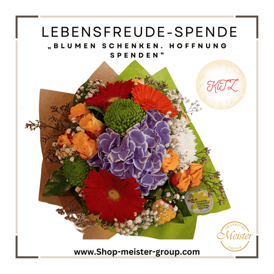 KiTZ-Spendenaktion-Bouquet-Kindheit-ohne-Krebs-Blumen-Hoffnung