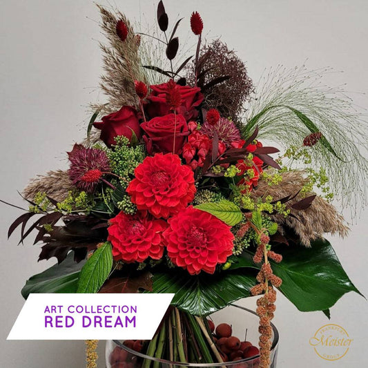 Meister‘s Art Style Bouquet Red Dream - Meister Group Frankfurt