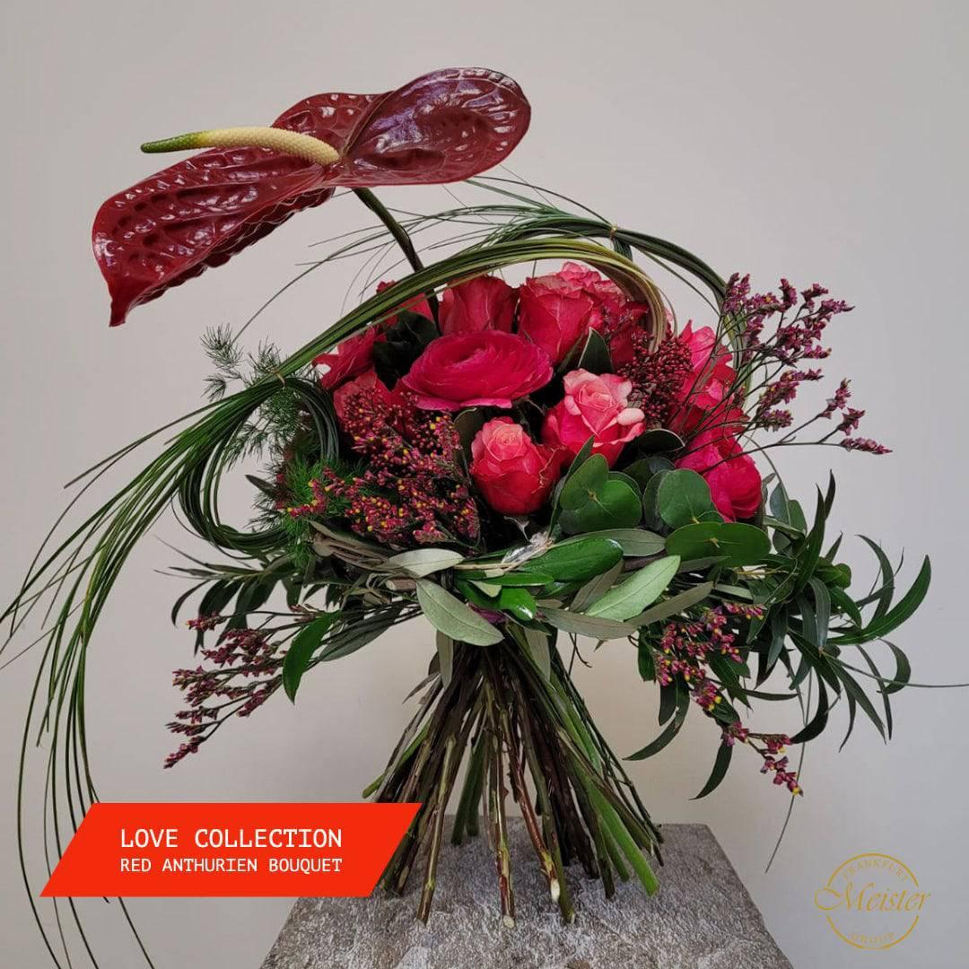 Meister‘s Love Collection Rote Anthurie - Meister Group Frankfurt