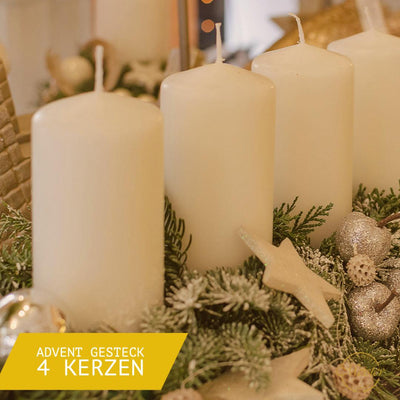 "Meister´s  Nouveau" Adventsgesteck 4 Kerzen - Meister Group Frankfurt