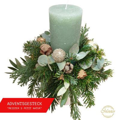 "Meister´s Petit Natur"  Adventsgesteck - Meister Group Frankfurt