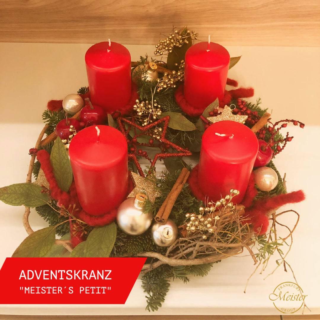 "Petit Meister´s" Adventskranz - Meister Group Frankfurt