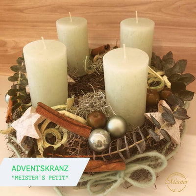 "Petit Meister´s" Adventskranz - Meister Group Frankfurt