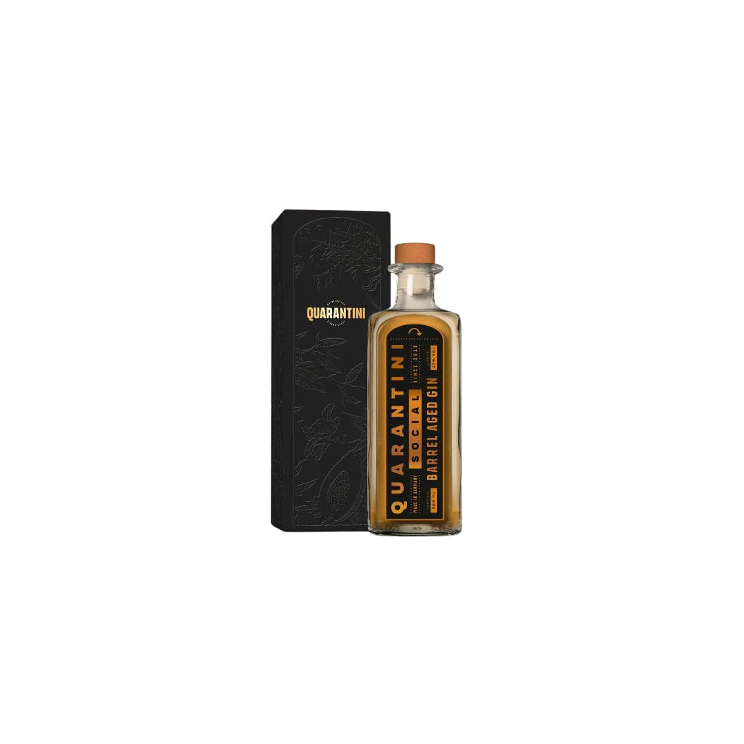 Quarantini Barrel Aged - Social Dry Gin - 0,5 Ltr. - Meister Group Frankfurt