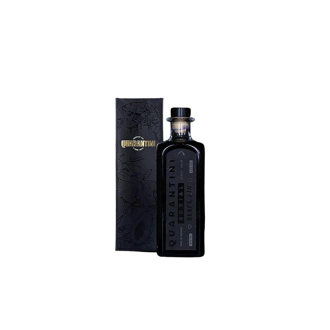 Quarantini - Social Black Gin - 0,5 Ltr. - Meister Group Frankfurt