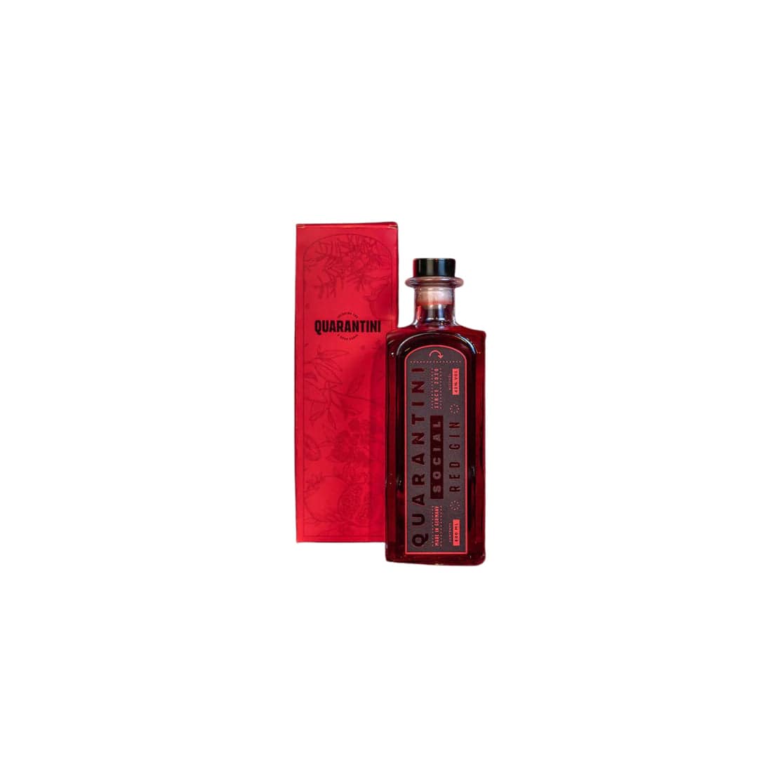 Quarantini - Social Red Gin - 0,5 Ltr. - Meister Group Frankfurt