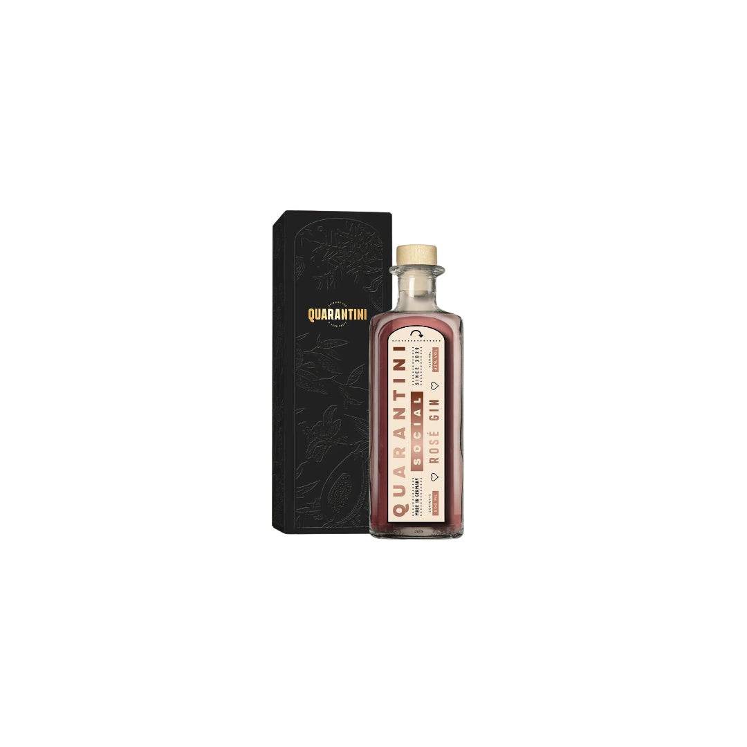 Quarantini - Social Rosé Gin - 0,5 Ltr. - Meister Group Frankfurt