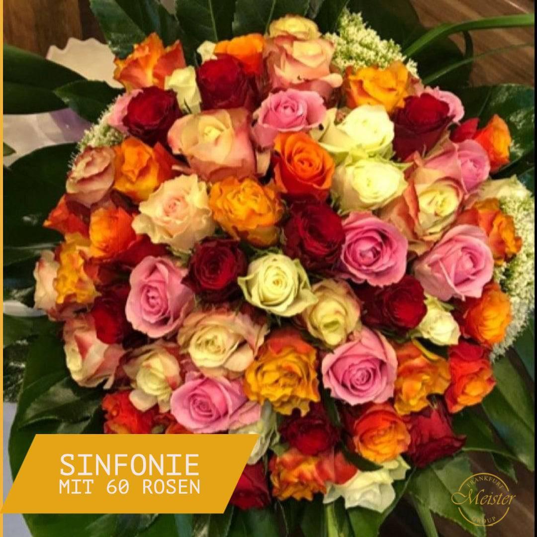 Sinfonie mit 60 Rosen - Meister Group Frankfurt