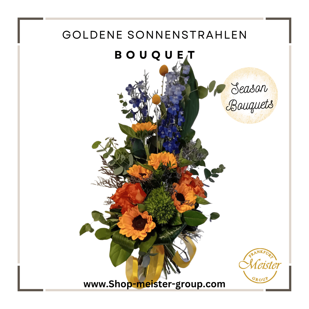 Goldene Sonnenstrahlen Bouquet