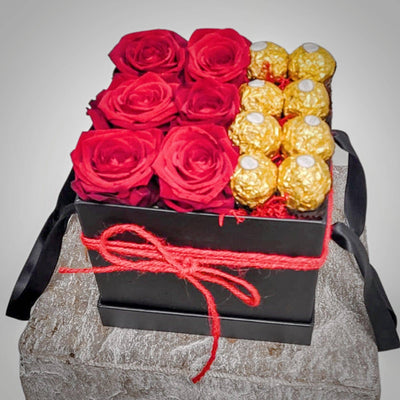 Sweet Rosen Blumen Box - Meister Group Frankfurt