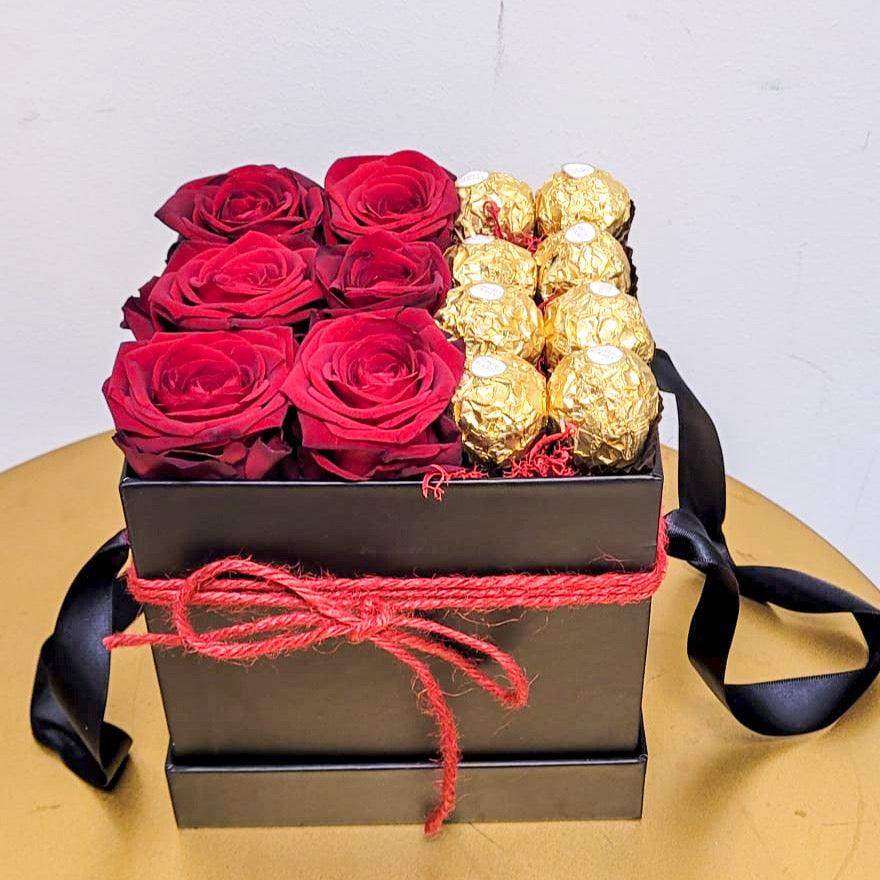 Sweet Rosen Blumen Box - Meister Group Frankfurt