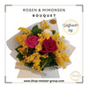 Weltfrauentag Rosen- und Mimosen-Bouquet: Eine Hommage an die Stärke und Eleganz