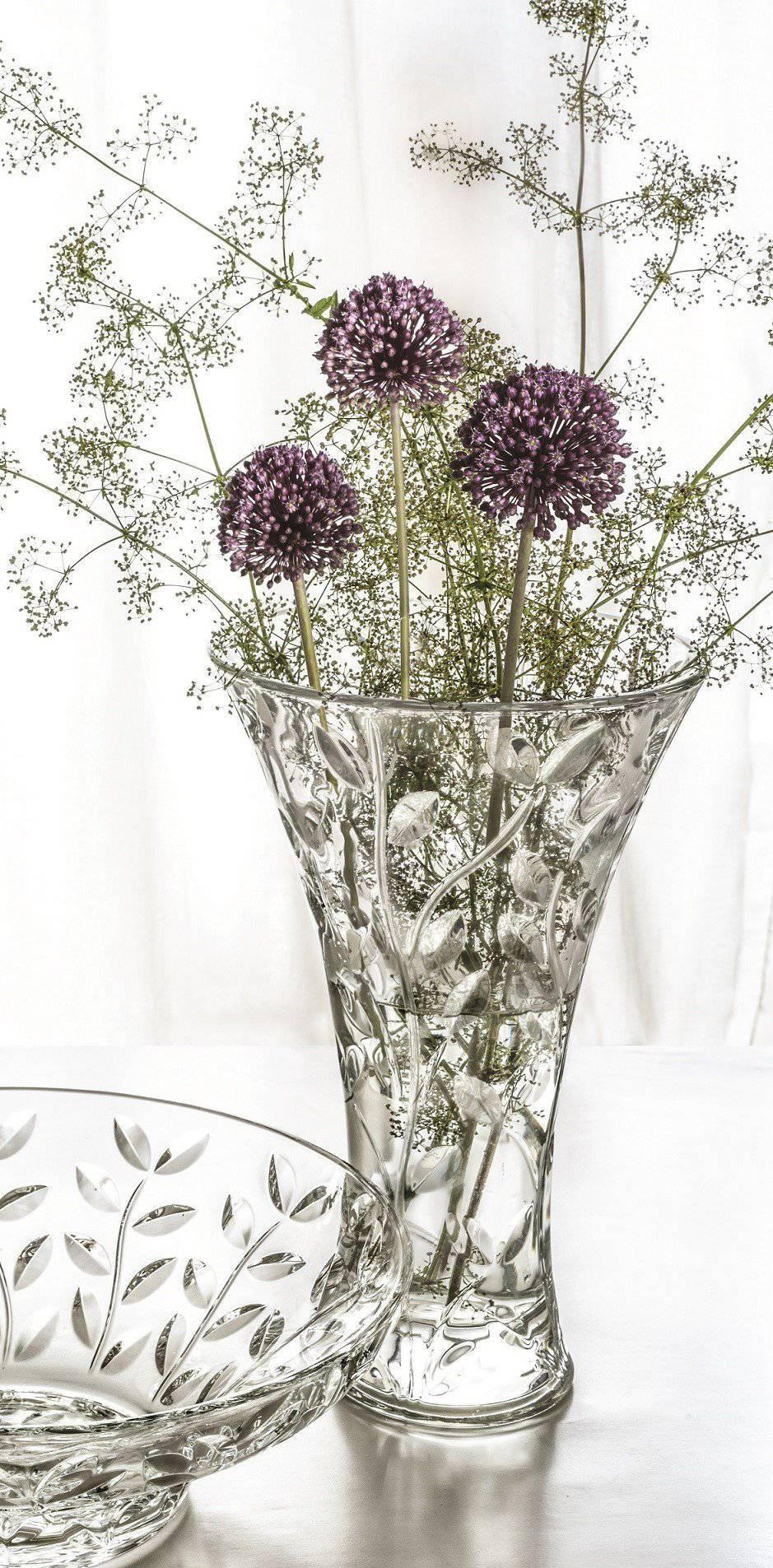 Laurus-Kollektion: Kristallvase in Perfektion (Dropxx) - Meister Group Frankfurt